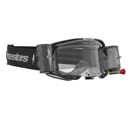 Masque cross Alpinestars VISION 8 AMBER ROLL OFF 2027 - Noir / Gris