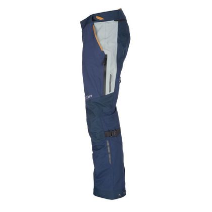 Motoristične hlače KLIM LATITUDE - GORE-TEX® SHORT - Modra / Rjav