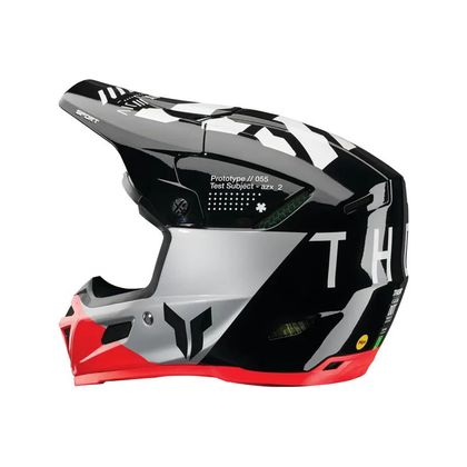 Casque cross Thor REFLEX - SPORT STRIKE 2025 - Noir / Rouge