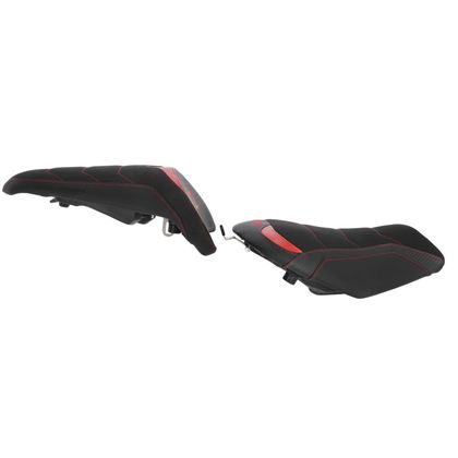 Bagster Compleet - SIT'N GO Comfortzadel - Zwart / Rood