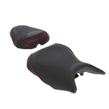 Sela de conforto Bagster Completo - SIT'N GO listras Vermelho-escuro - Preto Ref.: BG1153 / 5385ZS30 