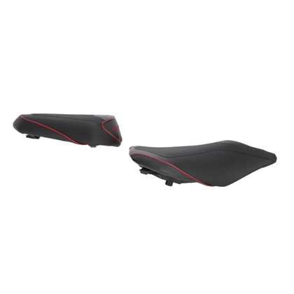 Sela de conforto Bagster Completo - SIT'N GO listras Vermelho-escuro - Preto