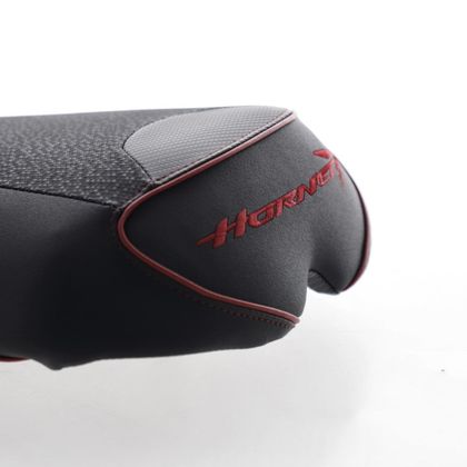 Sela de conforto Bagster Completo - SIT'N GO listras Vermelho-escuro - Preto