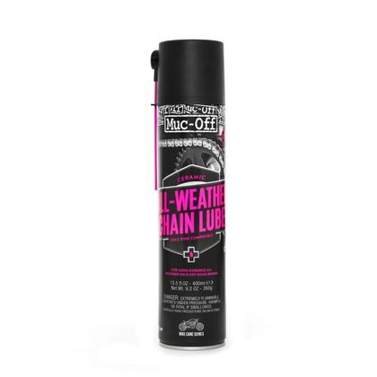 Graisse chaine Muc-Off ALL WEATHER CHAIN LUBE 400 ml Universel