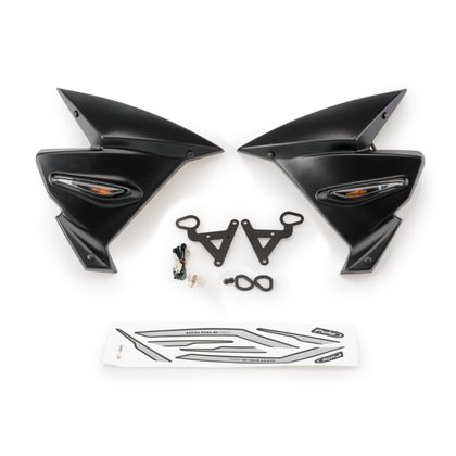 Puig RADIATOR SCOOPS Radiator scoop - Black