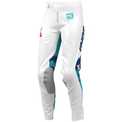 Thor LAUNCH BLEACH - WOMEN 2025 Cross-country pants - White / Blue Ref : TO3372 