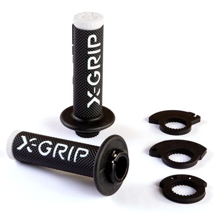 Poignées de guidon X-GRIP GRIPS LOCK Universel - Blanc Ref : XGR0068 / 0513XG2100 