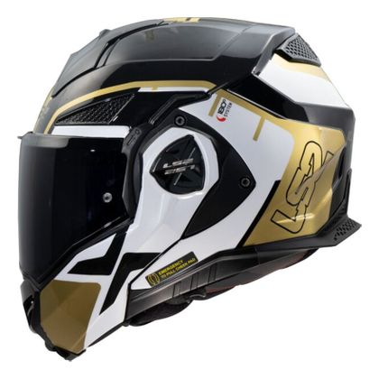 LS2 FF901 ADVANT X - METRYK Helm - Schwarz / Gelb