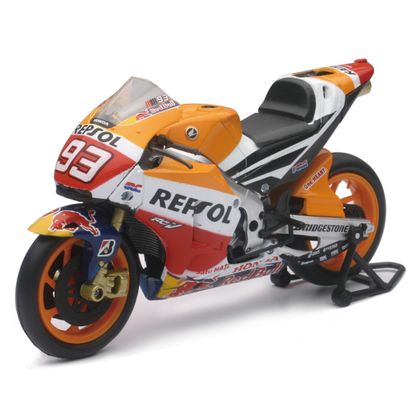 Moto a escala Newray Moto GP Honda Repsol Marc MARQUEZ - Escala 1/12° - Naranja / Negro Ref : NRY0025 / 57753 