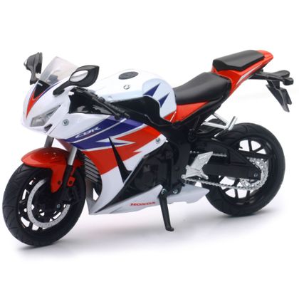Modellino in scala Newray Moto Honda CBR1000RR - scala 1/12 - Rosso / Blu