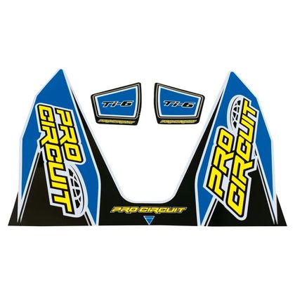 Stickers Pro Circuit TI6 Universel - Bleu