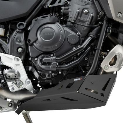 Sabot moteur Puig  - Noir Ref : PUI0898 / 22039N YAMAHA 700 TENERE 700 - 2019 - 2025