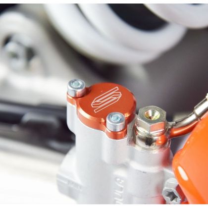 Scar back Brake master cylinder cover - Orange