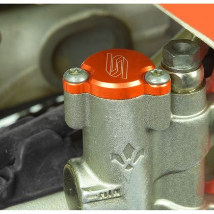 Scar back Brake master cylinder cover - Orange