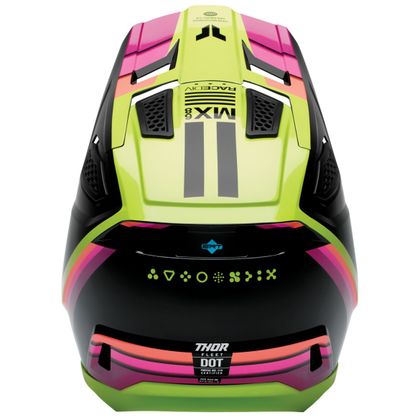 Thor FLEET - DEFY 2026 Cross helmet - Black / Pink