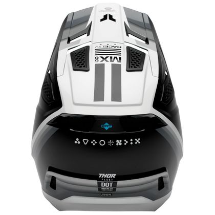 Thor FLEET - DEFY 2026 Cross helmet - Black / White