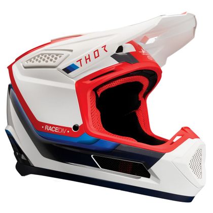 Thor FLEET - DEFY 2026 Cross helmet - White / Red Ref : TO3587-C7177 