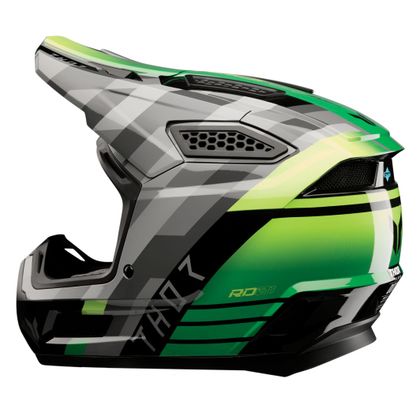 Casque cross Thor FLEET - CAMBER 2026 - Noir / Vert