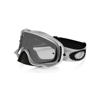 Oakley CROWBAR MX - MATTE WHITE SPEED - DUAL CLEAR Crossbrille