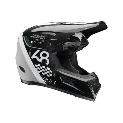 Casque cross Thor REFLEX - SPORT RIOT 2025 - Noir / Blanc Ref : TO3331 