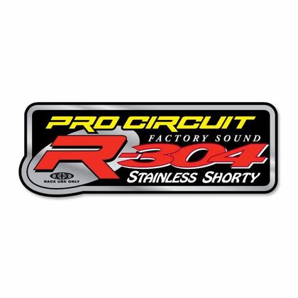 Stickers Pro Circuit R-304 SHORTY Universel