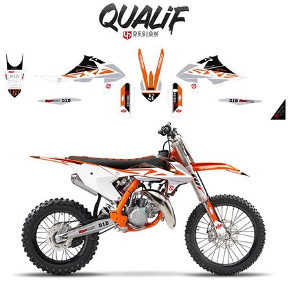 UP Design Qualif Deco kit - Orange / White