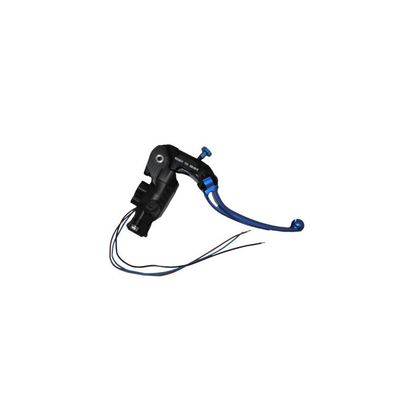 Accossato REMMEN 19 x 18 radiaal met inklapbare LONG hendel Hoofdremcilinder Universeel - Zwart / Blauw