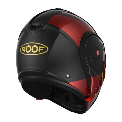 Casque modulable ROOF RO9 BOXXER 2 ONYX - Noir / Rouge
