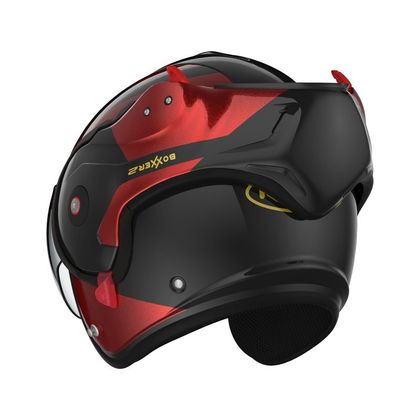 Casque modulable ROOF RO9 BOXXER 2 ONYX - Noir / Rouge