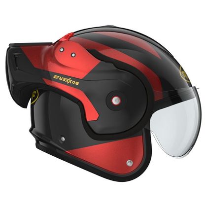 Casque modulable ROOF RO9 BOXXER 2 ONYX - Noir / Rouge