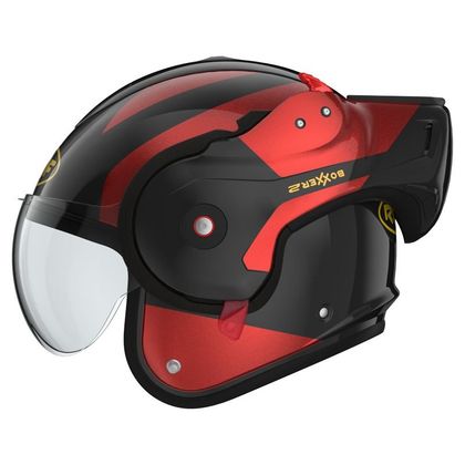 Casque modulable ROOF RO9 BOXXER 2 ONYX - Noir / Rouge
