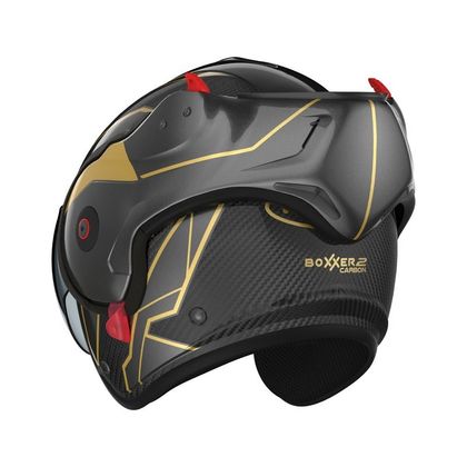 Casque modulable ROOF RO9 BOXXER 2 CARBON PALADIN - Jaune