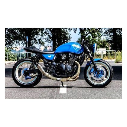 Silenziatore Brazoline moto race adattabile universale - Grigio