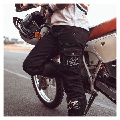 Wildust CARGO OVER LAND Motorbroek - Zwart