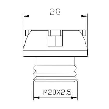Bouchon de carter d'huile Puig Aluminium - Vert