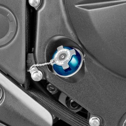 Puig ALUMINIUM Carterplug - Blauw
