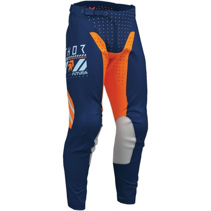 Thor LAUNCH FUTURA 2025 Cross-country pants - Blue / Orange