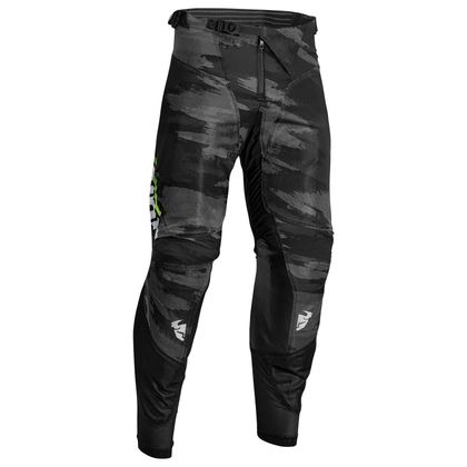 Pantalón de motocross Thor PULSE AIR 2023 - Negro / Blanco Ref : TO2832 
