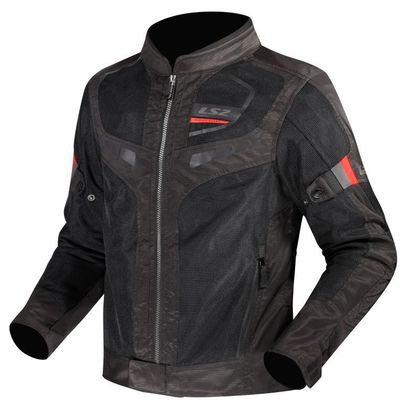 LS2 GARDA AIR Motorcykeljakke - Sort. / Rød