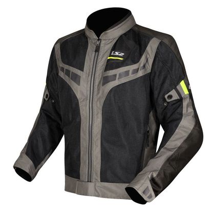 Veste Moto LS2 GARDA AIR - Noir / Jaune Ref : LS1350 