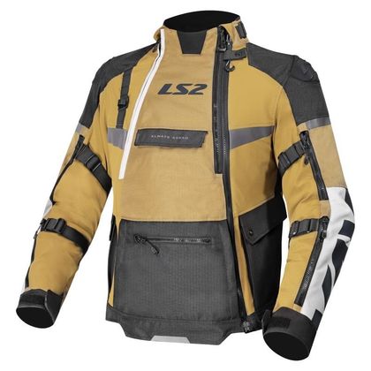 Veste Moto LS2 X-MASTER - Beige / Noir Ref : LS1318 
