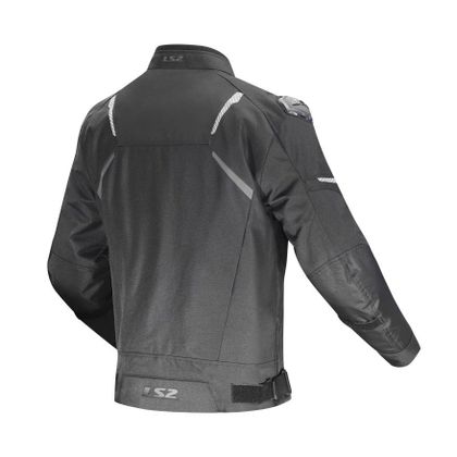 LS2 ZOOM Motorcykeljakke - Sort. / Gul
