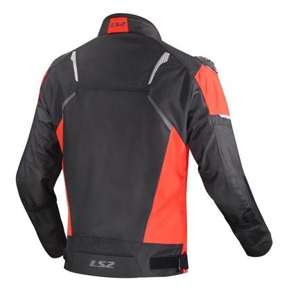 LS2 ZOOM Motorcykeljakke - Sort. / Gul