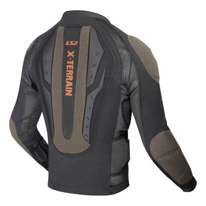 Skyddsväst LS2 X-TERRAIN KVINNA - Grå / Svart