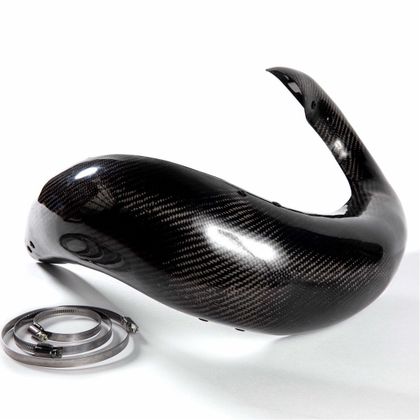 Protection échappement X-GRIP  - Carbone Ref : XGR0165 / 0513XG1779 