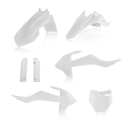 Kit plastiques Acerbis FULL KIT BLANC