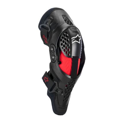 Alpinestars SX-1 PLASMA 2025 Kniebeschermers - Zwart / Rood Ref: AP4040 