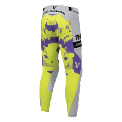 Thor LAUNCH BLEACH 2025 Cross-country pants - Grey / Yellow