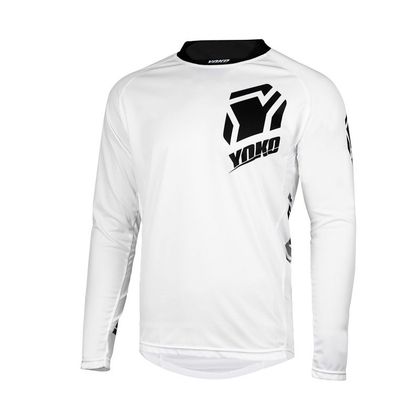 Camiseta de motocross Yoko ONE WHITE 2021 Ref : YKO0001 