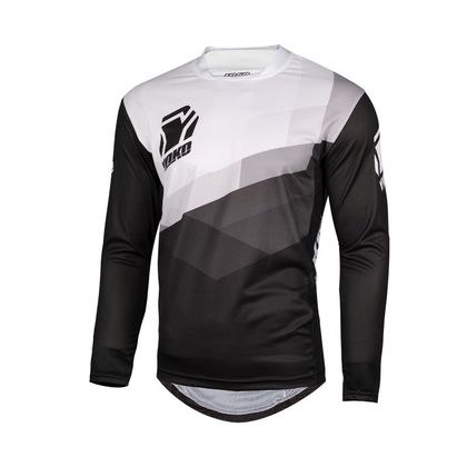 Camiseta de motocross Yoko TWO BLACK/WHITE 2021 Ref : YKO0006 